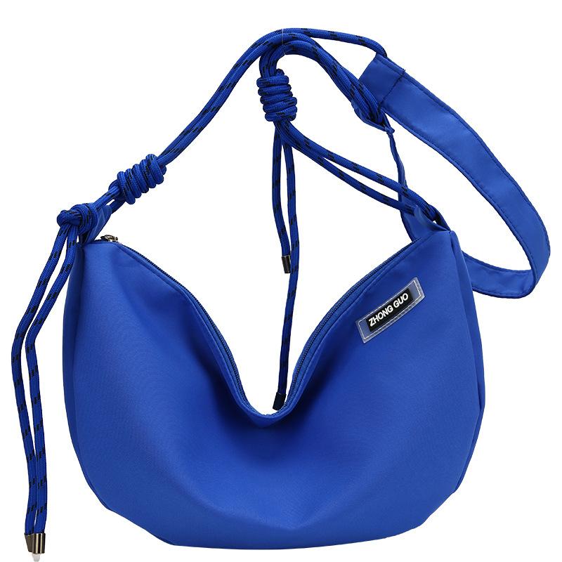 

Hip-hop Style Crossbody Bag, Fashionable Single-shoulder Bag, Versatile Dumpling Bag, Commuting Bag