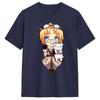 Hetalia Achsenmächte T-Shirt Sommer Baumwoll-T-Shirts Für Unisex Harajuku Lässiges T-Shirt Kurzärmelig Ästhetische Kleidung