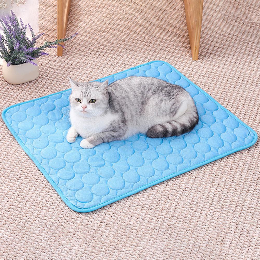 Summer Dog Cooling Mat Sleeping Cushion for Dogs & Cats Pet Mat Dog Cooling Pad Soft Breathable Pet Bed Pets/Dogs/Cats Supplies