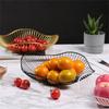 Artistic Fruit Stand Decorative Storage Basket Bread and Snacks Display Tray Living Room Decoration Kitchen Supplies