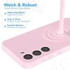 Coque - Samsung - Galaxy S24 Plus - Silicone - Antichoc - Rose Clair