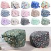 Adjustable With Sweatband Men Women Pure Colour Bouffant Hat Cotton Hats Surgical Scrub Cap