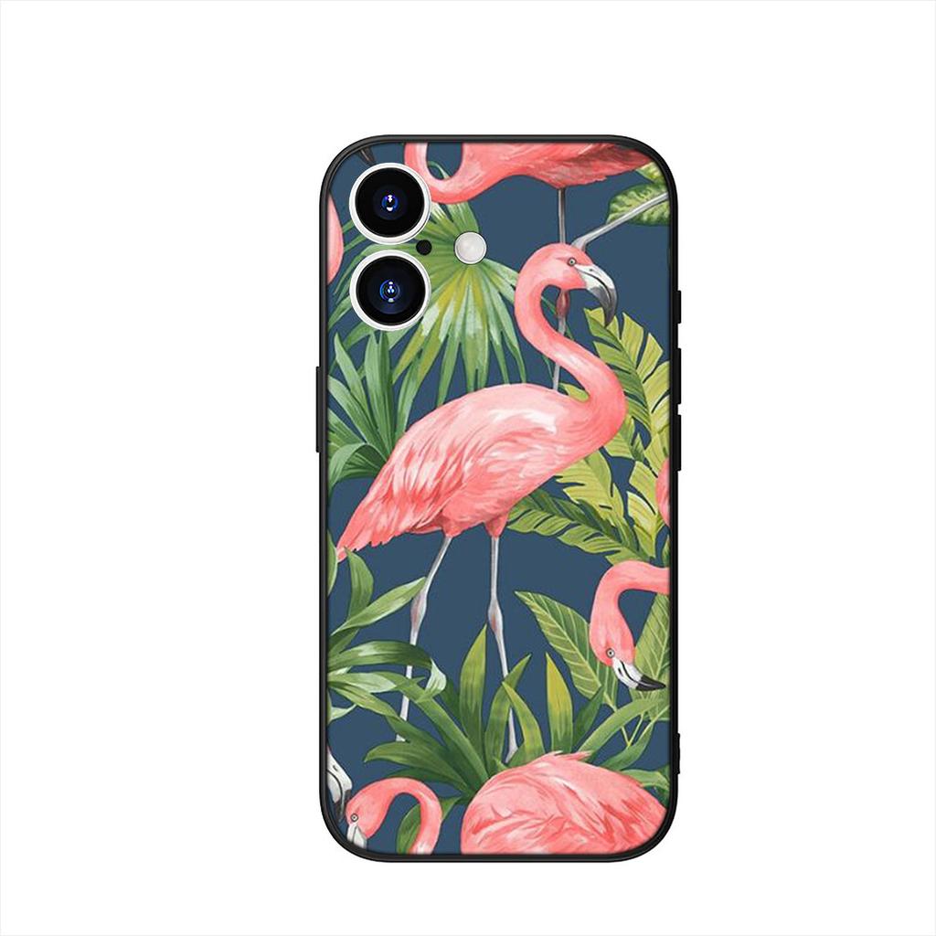 Flamingo Handyhülle Case für Apple iPhone 16 15 14 Plus 13 12 Mini 17 Pro Max + 16E Air 16+ ProMax Hülle