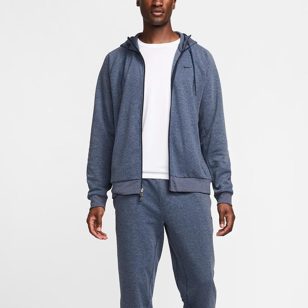 Nike Primary Dri-FIT UV Full-Zip Versatile Hoodie Men Hoodies Obsidian Stone FZ0967-473