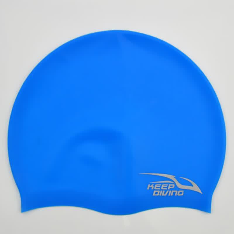 KEEP DIVING Elastic Silicone Swim Cap SC-312