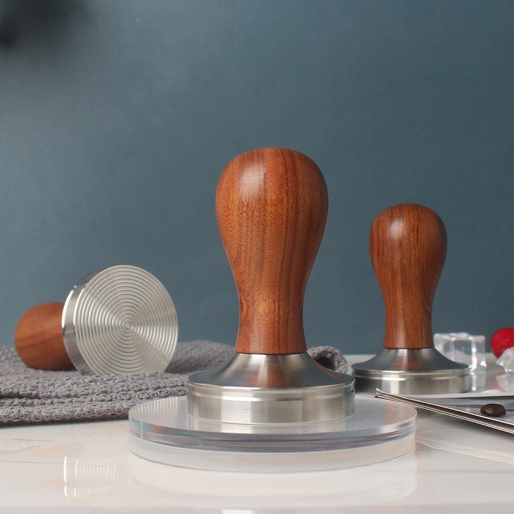 Coffee Tamper Station Essential Barista Tool For Cafe Professionals Easy To Clean Tamper 58 5Mm Black