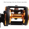 Trolling Fishing Reel Drum Fishing Wheel 6.1 :1 High Speed Gears 3 Ball Bearings
