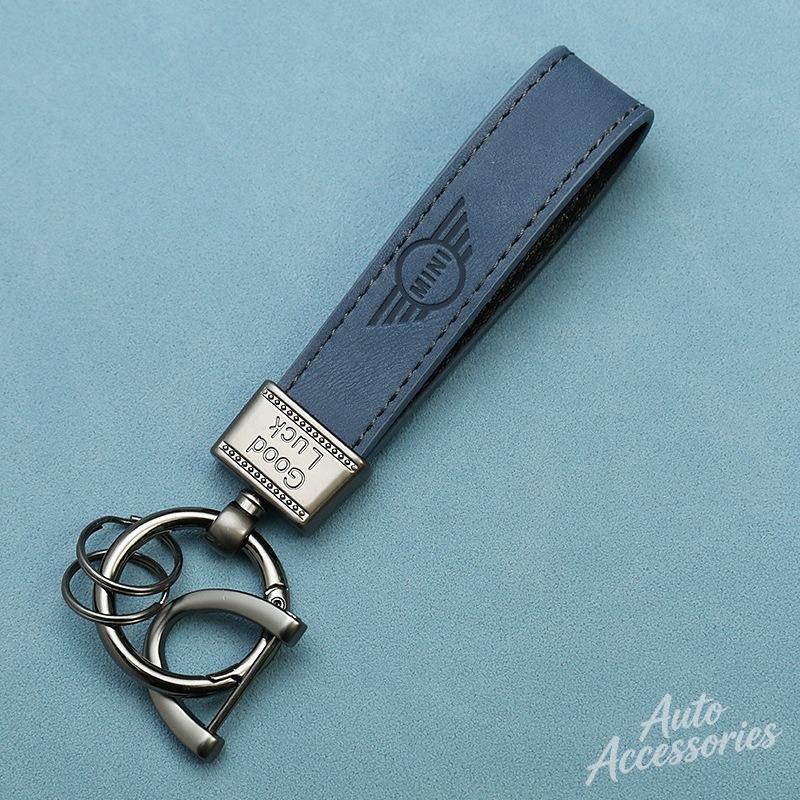 

Car Key Ring Badge Styling Pendant Keychain Accessory Men Women Gifts For Bmw Mini Cooper Clubman Countryman R55 R56 R57 R58 R59