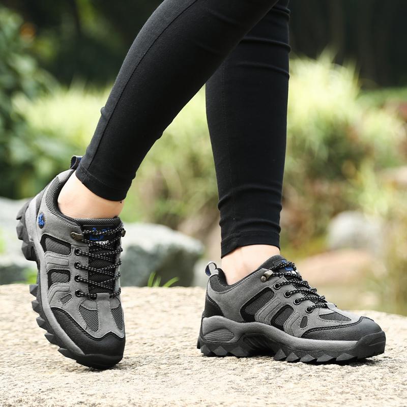36-48 Unisex Large Size Outdoor Ultra Lightweight Non-Slip Hiking Shoes Women's Hiking Shoes