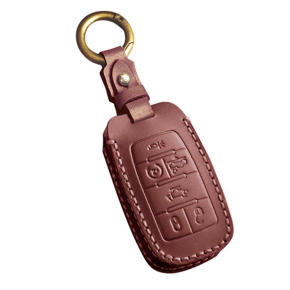 Dodge GMC Pickup Leder Schlüsselhülle – Handgefertigter Schutz für Autoschlüssel
