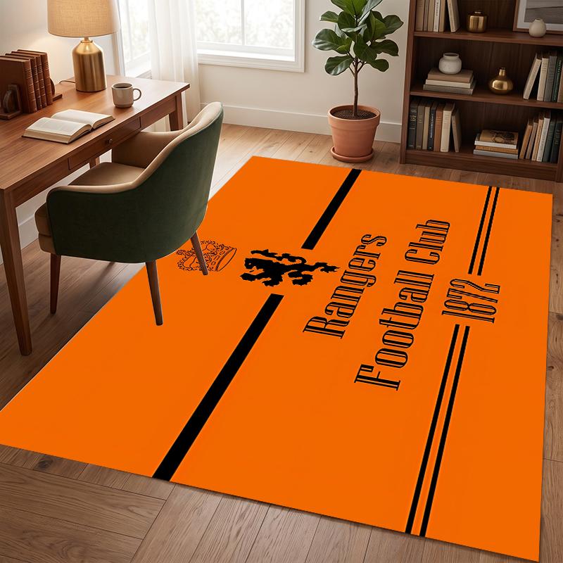 Rangers Fc (28) Office Rug Elegant Floor Rug for Office Living Room Bedroom and Indoor Home Spaces