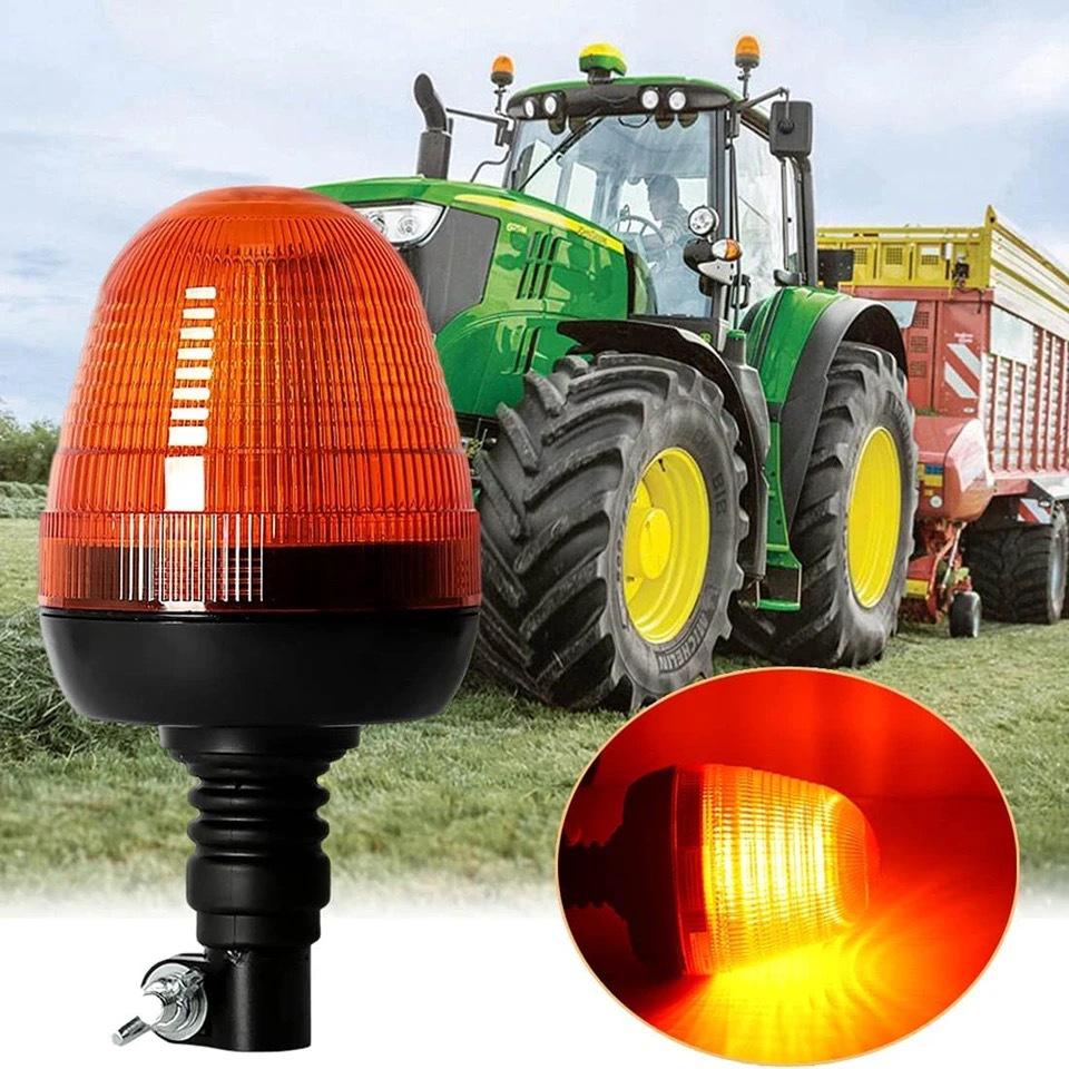 60W LED Strobe Light for Vehicles and Machinery (12-24V)