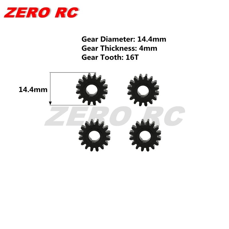 Heavy Duty Universal Front Rear Joint Axle CVD Drive Shaft Dogbone Portal Output Gear For 1/10 Axial SCX10 Metal Portal Axles