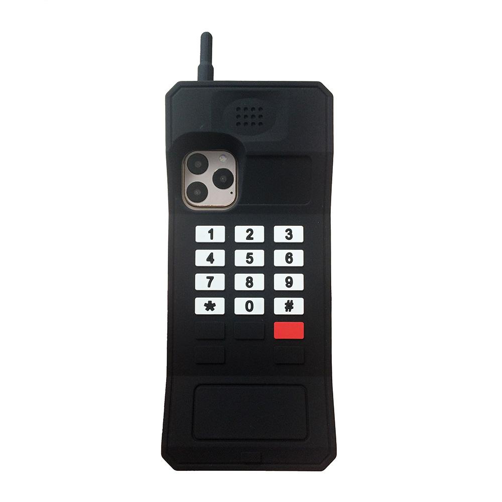 Pro iPhone 17 / 17 Pro / 17 Pro Max Roztomilý kreslený 3D měkký silikonový kryt na telefon