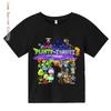 Boys Hoodie Age 4-14 Plants HD Print Zombies Thin Girls Pullover Girls Casual Wear Fall Hoodie Long Sleeve Polyester New Arrivals 2025