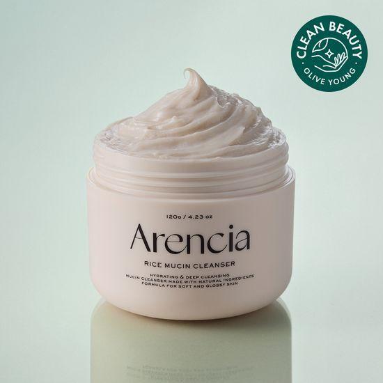 arencia Rice Soap Mucin Cleanser 120g