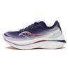 SAUCONY Endorphin Speed 3 Confortable Polyvalent Nylon Antidérapant Durable Chaussures de Running Décontractées Basses Sneaker Unisexe Bleu Blanc S20756-207