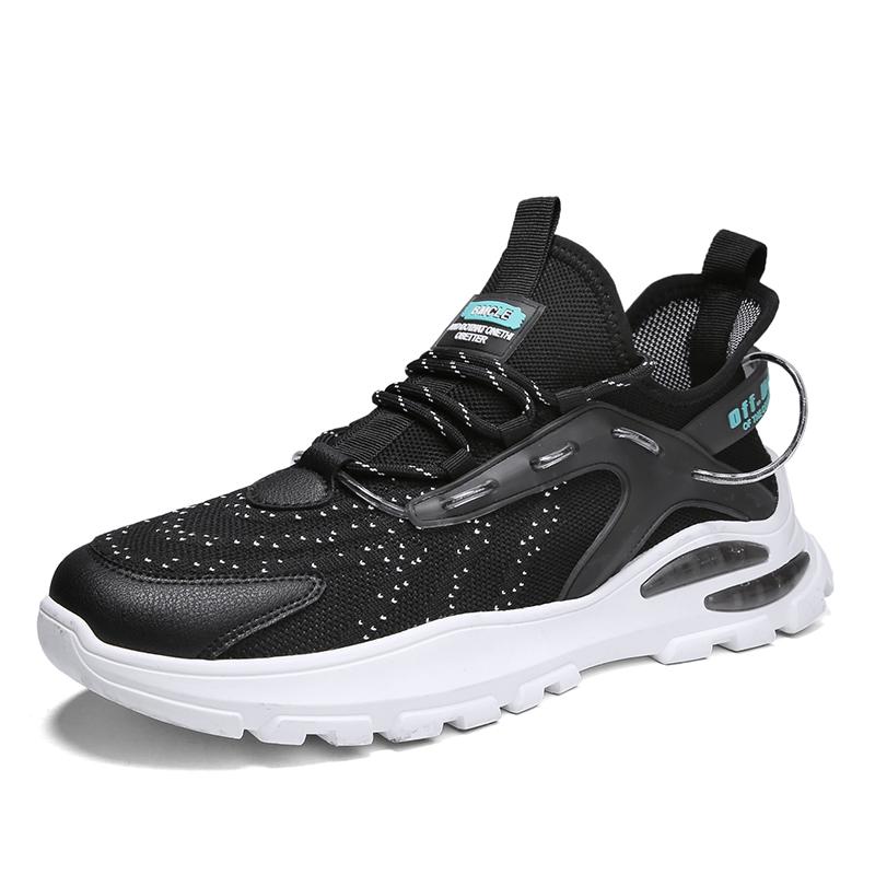 2022 Mesh Shoes Men Vulcanized Sneakers Summer Breathable Running Shoes Fashion Casual Walking Shoes Flat Shoes Tenis Masculino