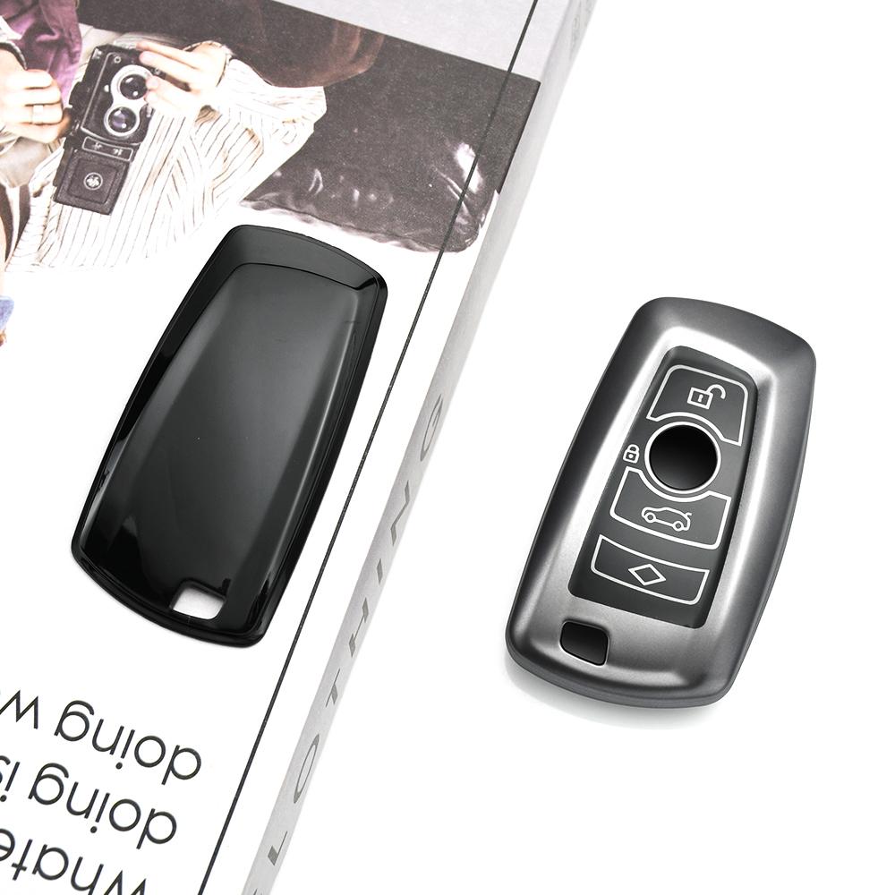 Pour BMW X1 X3 X4 X5 X6 F07 F01 F01 F25 F31 F10 F20 F30 F15 F16 Série 1 3 5 7 Coque de Télécommande de Voiture Sans Clé Housse