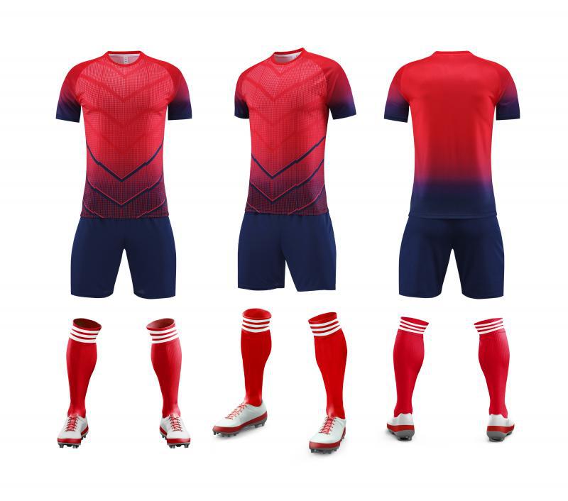 Adult Children s Professional Football Training Kit Short Sleeve Quick-Drying Breathable Game Kit Jerseys Sportswear 3XS