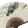 [Oshare Kimono Iroha] Kyoto Folding Fan, Antibacterial Washi Paper Fan, Four Holy Beasts, Karaki Woo