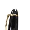Excellent MONTBLANC Fountain Pen Meisterstück Classic Black Gold 14K Mens Used