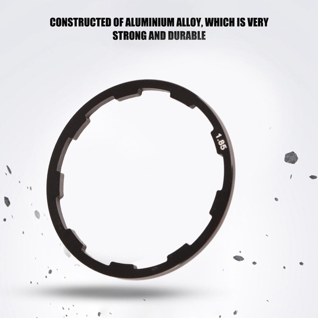 Mountain Road Bike Flywheel Hub Spacer Bicycle Bottom Bracket Axle Washer Gasket(1.85MM)