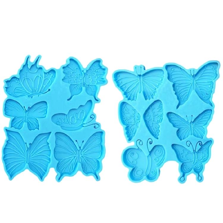 Butterfly Shape Pendant Moulds Epoxy Mold Perfect for Creating Jewelry Keychains