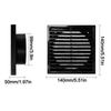 Square Air Vent Grille Cover 4/5/6/8In Duct Vent Cover Ventilation Grille  Ventilation Accessories