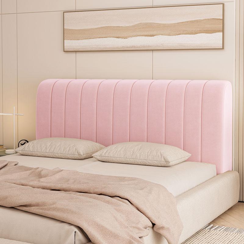 Headboard Cover Queen Size, Stretch Velvet Head Board Slipcover, Dustproof Bed Head Cover For Upholstered Headboard