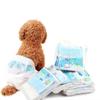 10 unidades/Pacote Fralda para Animais de Estimação para Cadelas Calças Fisiológicas Absorvente Higiênico Teddy Golden Retriever Fralda Descartável para Cães Machos
