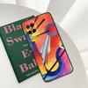 Wassily Kandinsky Abstract Artistic Case For Oppo A58 A78 A98 A15 A16 A17 A52 A72 A76 A96 A54 A74 A94 A57 A77 A54S A57S Cover