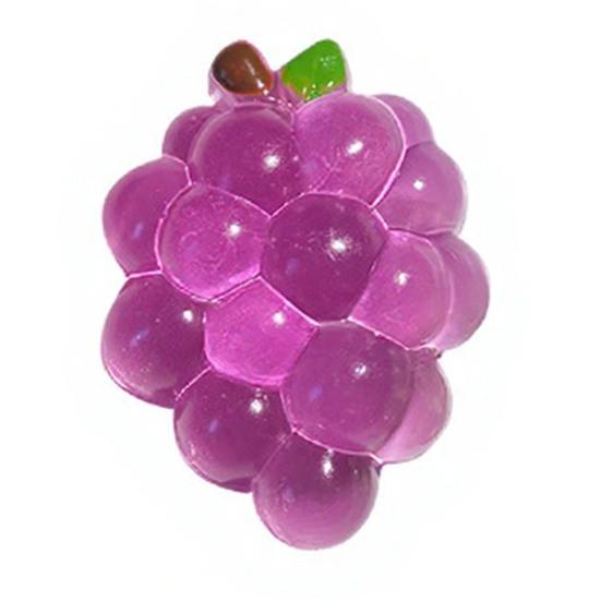 

Grape Slow-Rising Squeeze Toy Soft TPR Fidget for Stress Relief Realistic Fruit-Shaped Decompression Gadget for Kids Adults фіолетовий
