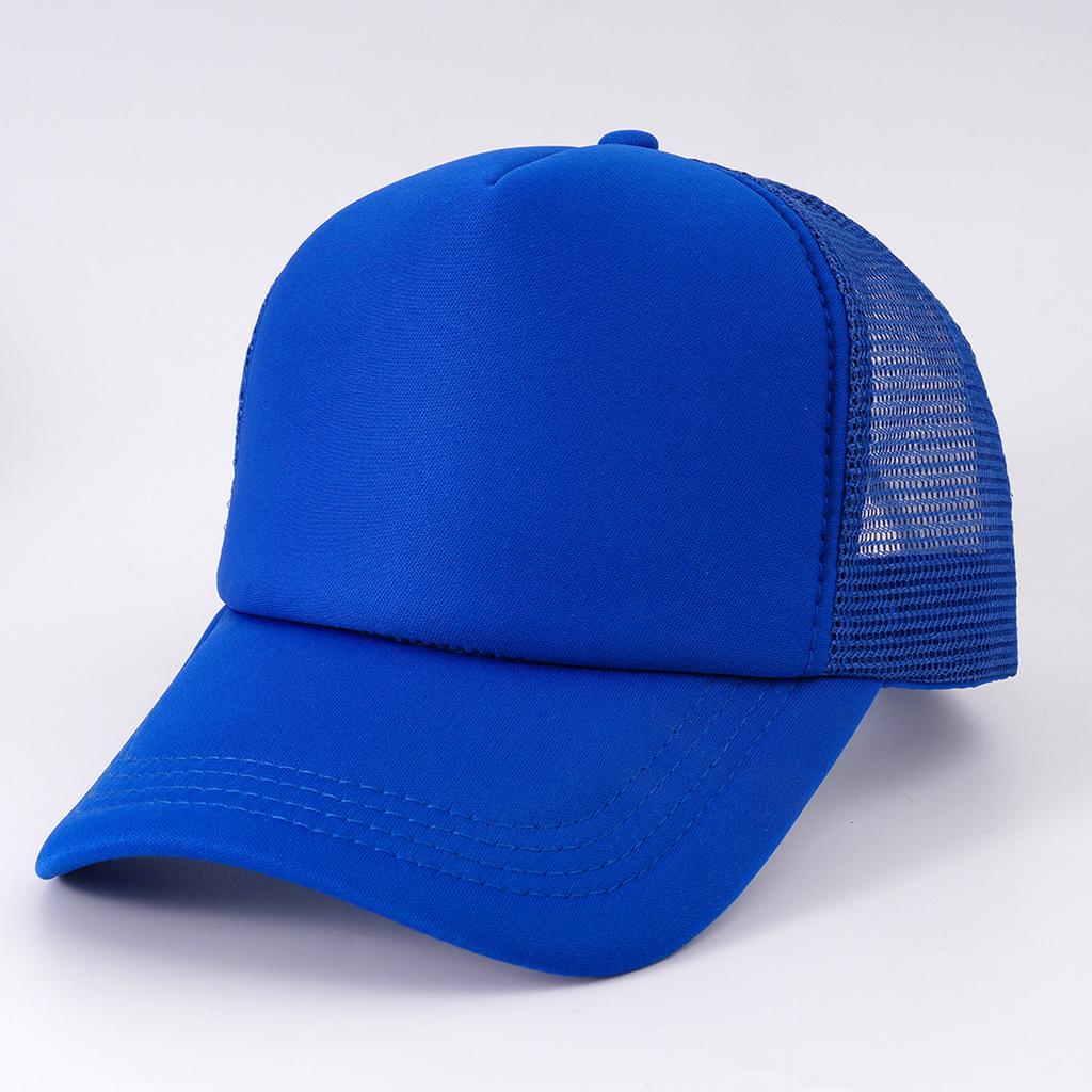 Men's and Women's European and American Wind Foam Truck Driver Hat Mesh Hat Cycling Vacation Daily Versatile Breathable Baseball Cap