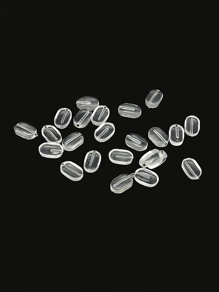 

50Pairs(100pcs) Anti Slip PVC Nose Pads For Eyeglasses Sunglass Glass Spectacles Eyewear