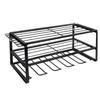 Samcos Power Tool Storage Storage Rack for Electric Storage Organizer Tool Shelf for Shed Cabinet, 3-Tier, 5-Slot, Multifunctional, Heavy-Duty,