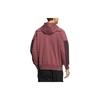 adidas Logo Printed Zipper Splice Hooded Jacket for Men, Red-Brown