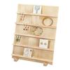 Multi-functional Wooden Nail Art Stand Large-capacity Nail Art  Storage Holder  Home Decor