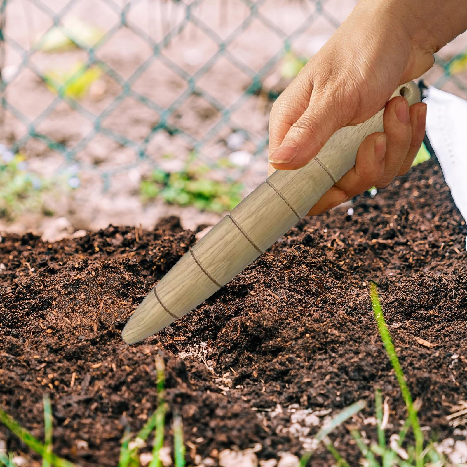 

Садовый колышек Деревянный садовый инвентарь Конический калибр 15 см Ручной Простой в использовании для