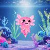 Colorful Salamander Sequin-Squishy Toy TPR Material Stress Relief Relaxation Office Home Use