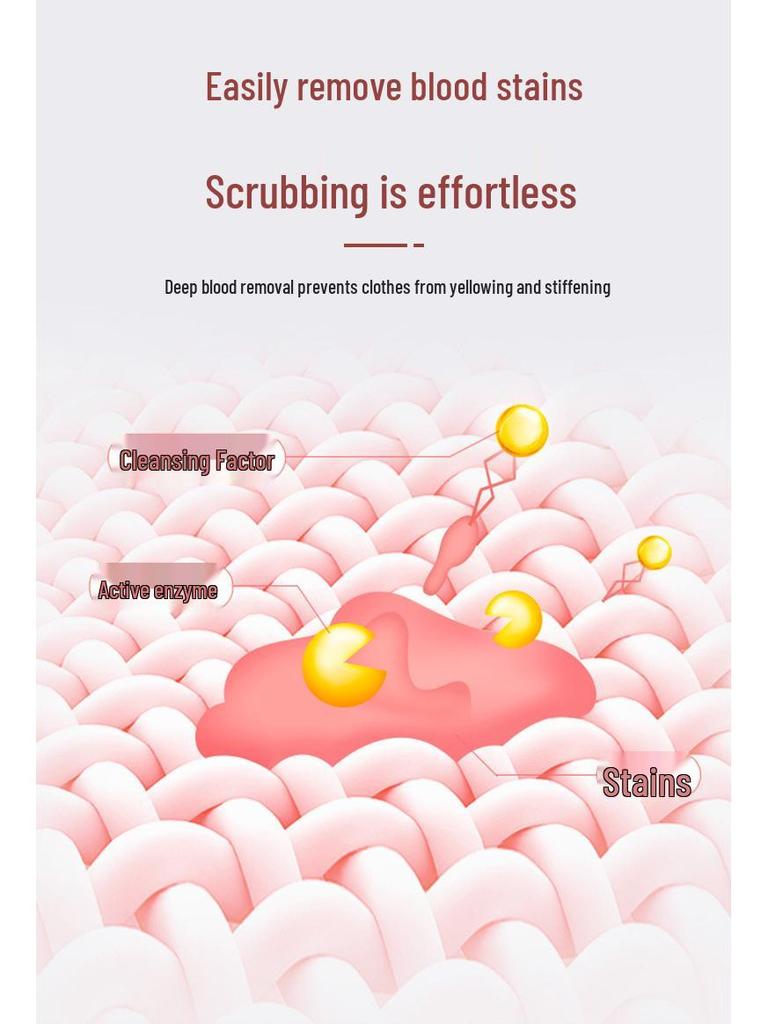 Sha Yun Ya Menstrual Blood Stain Remover for Bed Sheets and Underwear
