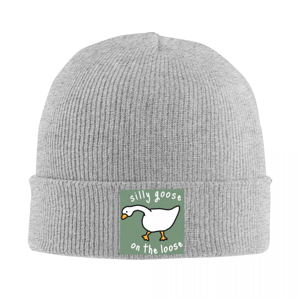 Got Too Silly Goose Funny Warm Knitted Cap Fashion Bonnet Hat Autumn Winter Outdoor Beanies Hats for Men Women Adult
