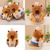 Capybara Cute Bread Baking Chef Dress Up Cartoon Plush Doll For Gift Kids