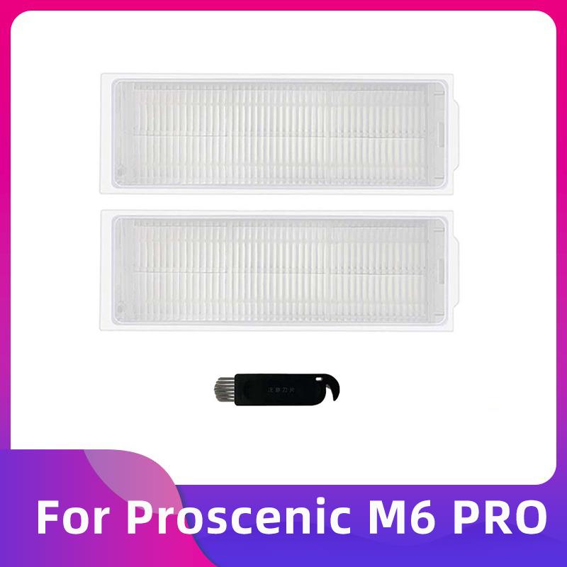 Fit For Proscenic M6 PRO Robot Vacuum Cleaner Main Brush Side Brush Hepa Filter Mop Pad Replacement Spare Parts Accessories