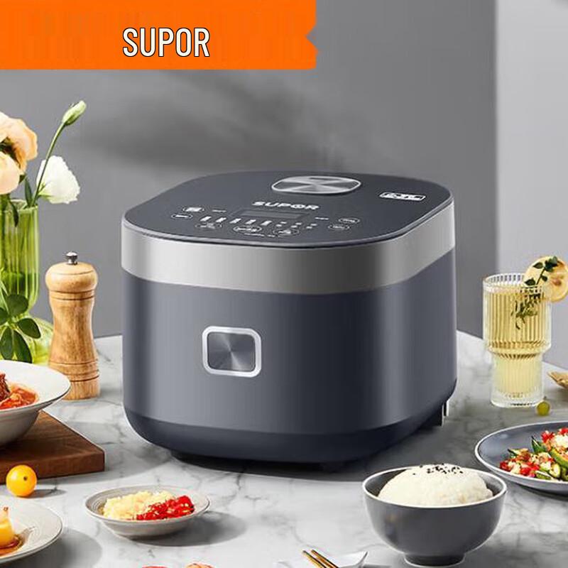 SUPOR 4L Smart Multi-Function Micro-Pressure Rice Cooker CN plug (adapter included)
