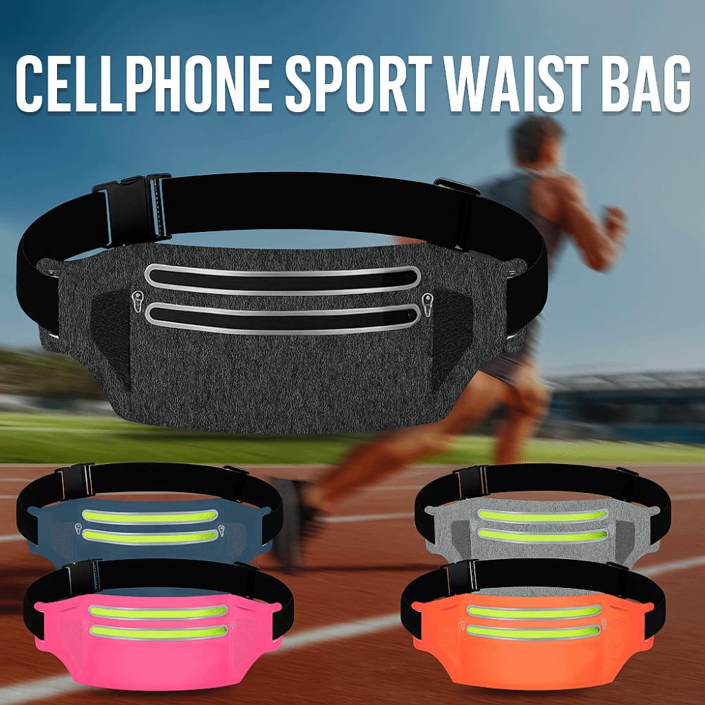 Ultra-Thin Sports Waist Bag High Elastic Sports Phone Bag Jogging Running Phone Bag  Men Women