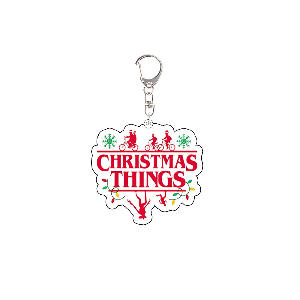 

Acrylic Keychain Steve Will Lucas Dustin Mike D artagnan Peripherals Cartoons Cute Backpack Pendant Accessories Festival Gift