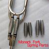 2PCS Bicycle Modification Spring Wire 5mm Heavy Drum Shock Absorber Fork Bike Restoration   Lowriders Compression Spring