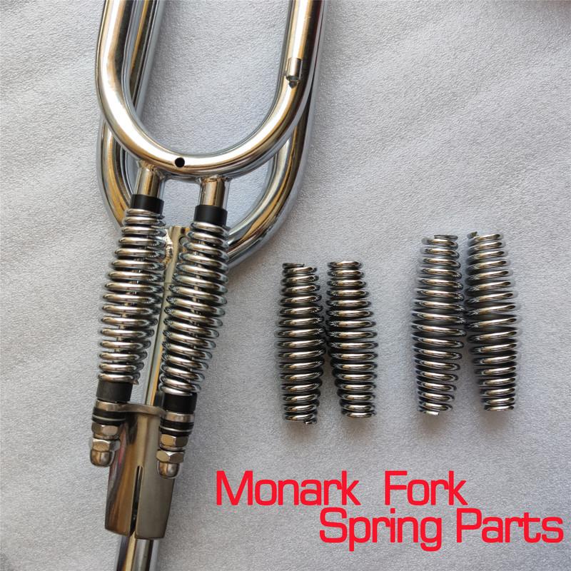 2PCS Bicycle Modification Spring Wire 5mm Heavy Drum Shock Absorber Fork Bike Restoration Lowriders Compression Spring