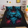 3D Game Console Printing Home Bedclothes Single Size Bed Clothes Boy Kid Highend Soft Bedding Set Cover